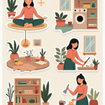 Household & Chores - Sticker Sheet v3